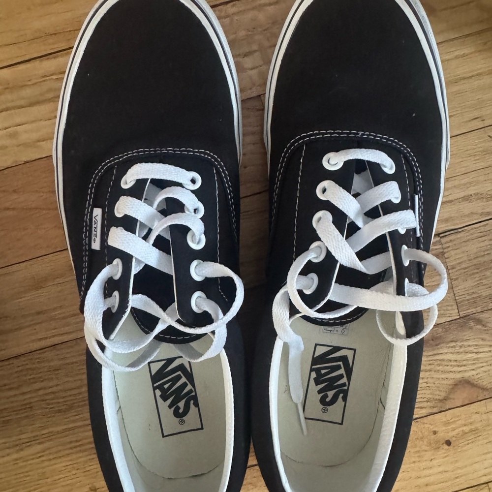 Vans Black and White Men's Sneakers